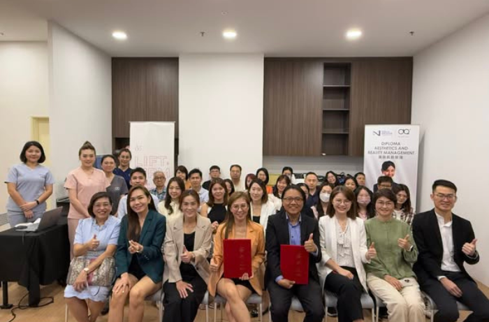 Signing of Memorandum of Understanding (MOU) between Oneworld Hanxin Education and Dermique and launching of Diploma in Aesthetics and Beauty Management
