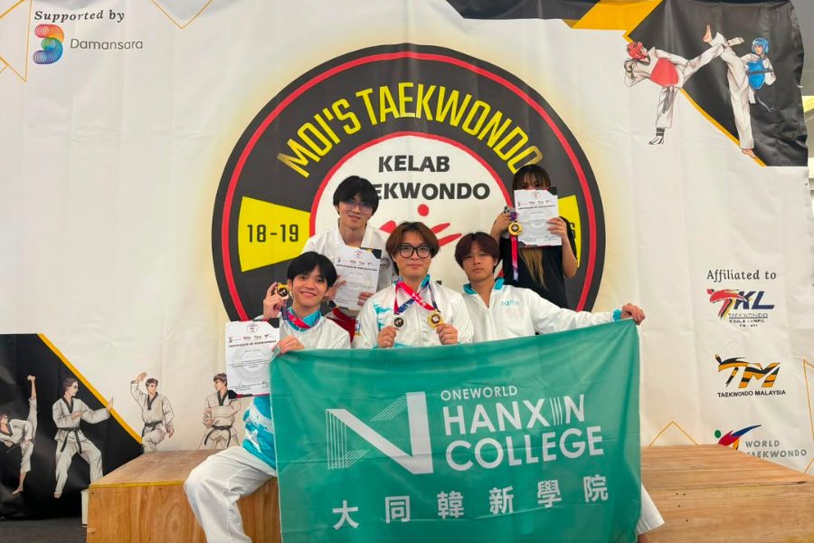 六面奖牌，六次突破！韩新跆拳道社 MOI Competition 勇夺 2金2银2铜